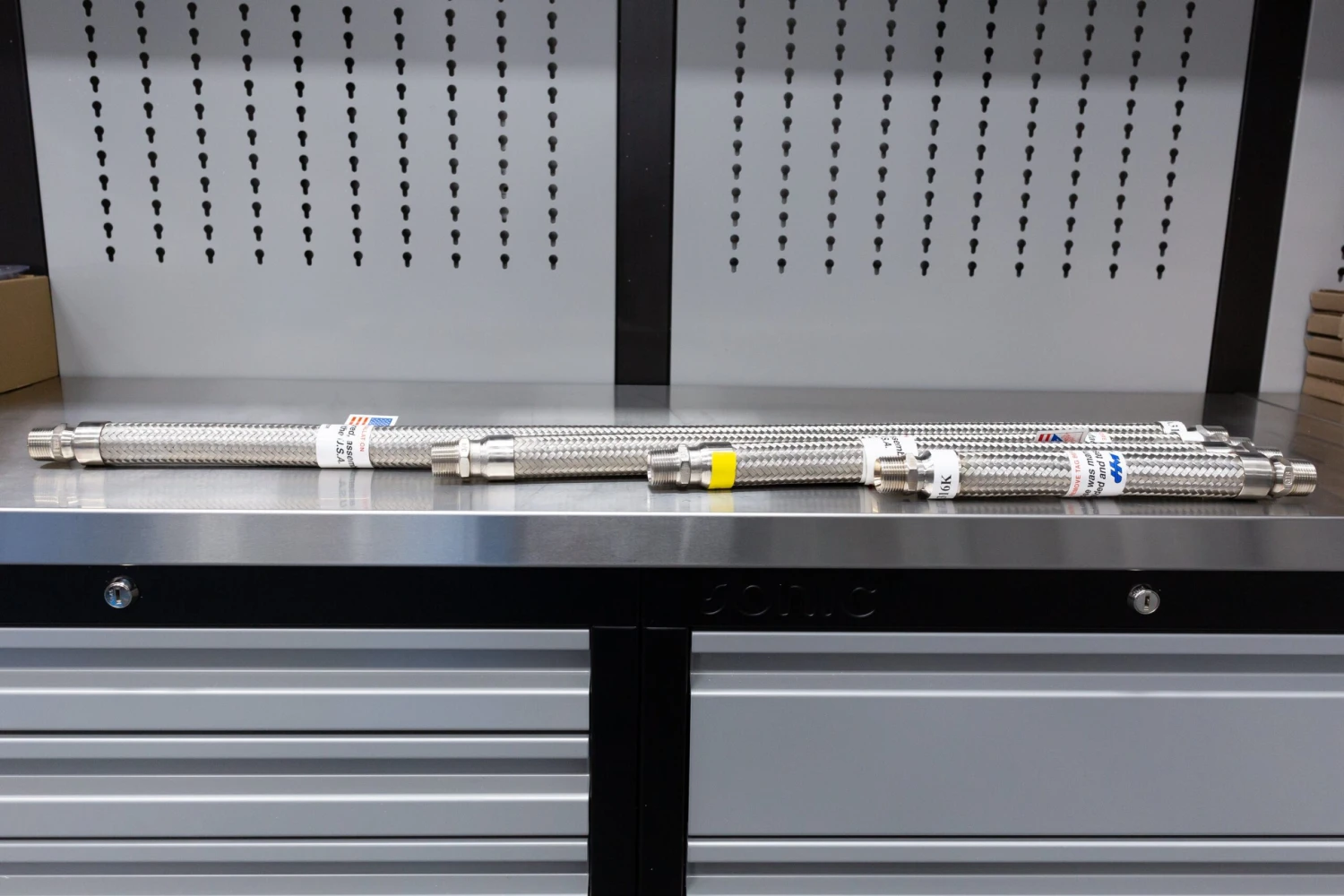 Stainless Bucket Filler or Inlet Hose (3/4" NPT Male to Male) Stainless Bucket Filler Or Inlet Hose (3/4" NPT Male To Male) -Home Tool Store 0U9A9589 scaled