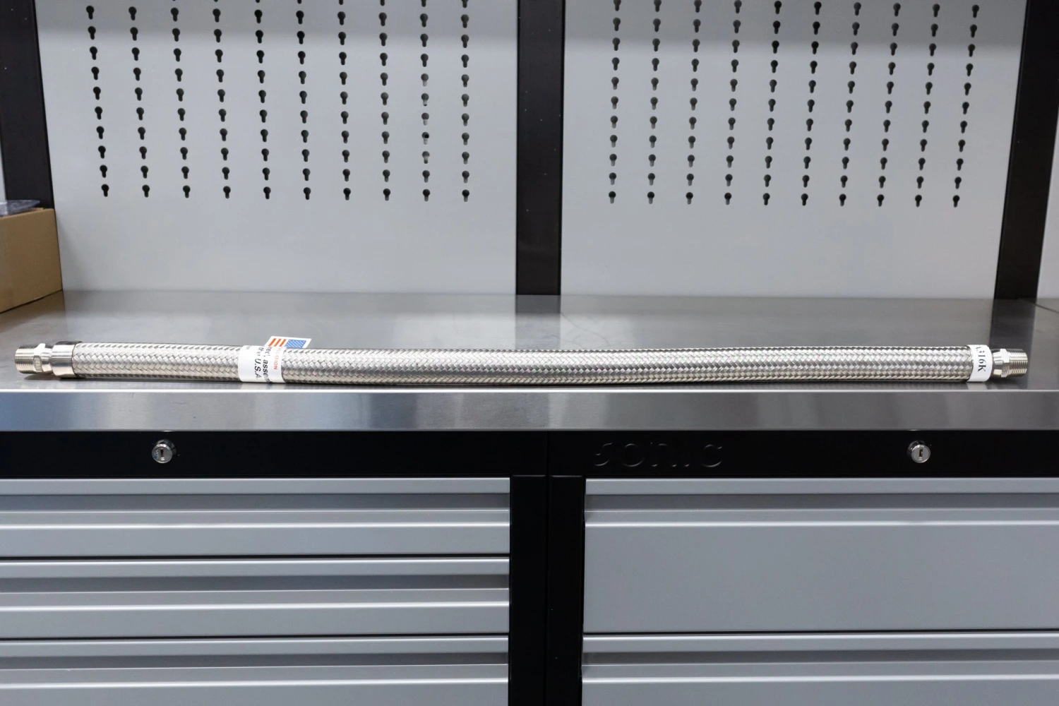 Stainless Bucket Filler or Inlet Hose (3/4" NPT Male to Male) Stainless Bucket Filler Or Inlet Hose (3/4" NPT Male To Male) -Home Tool Store 0U9A9598 scaled