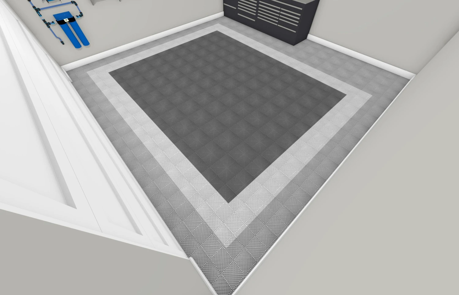 Two Car Swisstrax Flooring Solution Two Car Swisstrax Flooring Solution -Home Tool Store 1 eaffce25 2d32 44f9 a151 e49b3fc77241 scaled