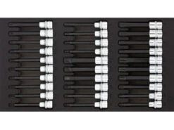 Sonic Foam System - Bit Socket Set 3/8" - 30 Pieces - 1/3 (Small)