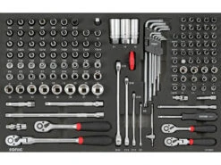 Sonic Foam System - Socket Combo Set 1/4", 3/8" - 139 Pieces - 26" (Medium)