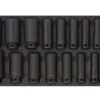 Sonic Foam System - Impact Deep Socket Set 1/2" - 16 Pieces - 1/3 (Small)