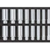 Sonic Foam System - Deep Socket Set 1/2" - 20 Pieces - 1/3 (Small)
