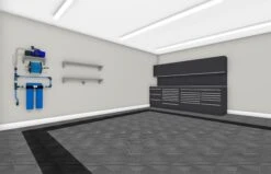 Home Tool Store 40 Two Car Swisstrax Flooring Solution