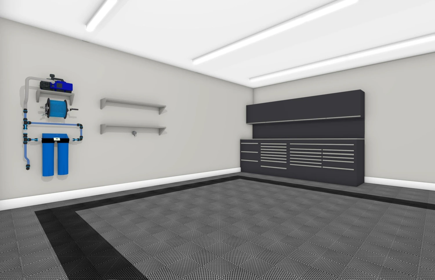 Two Car Swisstrax Flooring Solution Two Car Swisstrax Flooring Solution -Home Tool Store 3 81b6c1e3 b8f3 44d7 b126 69785821c990 scaled