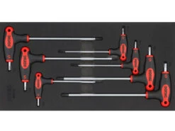 Sonic Foam System - T-Handle TX Key Wrench Set - 7 Pieces - 1/3 (Small)