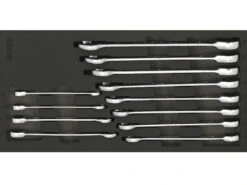 Sonic Foam System - Flat Ring Ratchet Set 12pt - 12 Pieces - 1/3 (Small)