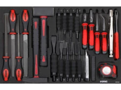 Sonic Foam System - Chisel, Hammer, Pliers, File Set - 23 Pieces - 26" (Medium)