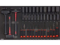 Sonic Foam System - Chisel, Hammer, Impact Set - 40 Pieces - 34" (Large)