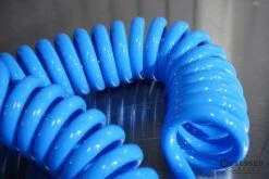 Prevost Spiral Hose W/ Fixed And Rotating 1/4" NPT (Male) Fittings -Home Tool Store DSC00235