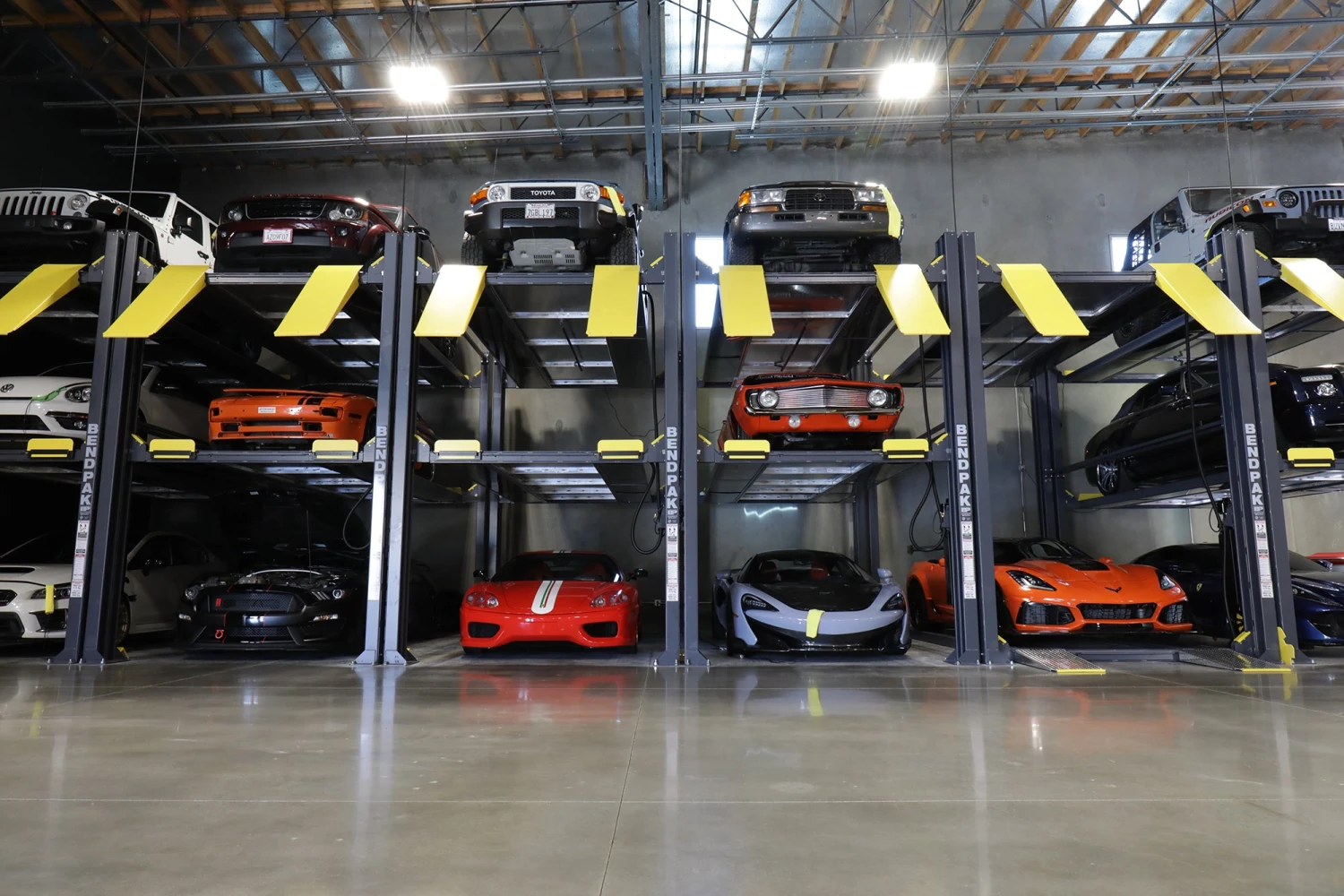 BendPak HD-973P Tri Level Parking Lift BendPak HD-973P Tri Level Parking Lift -Home Tool Store EZ2A2974