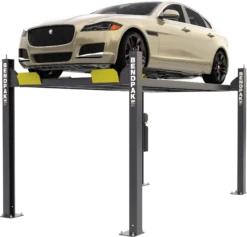 BendPak HD-7P Narrow High Rise Four Post Lift -Home Tool Store HD 7P 1 car
