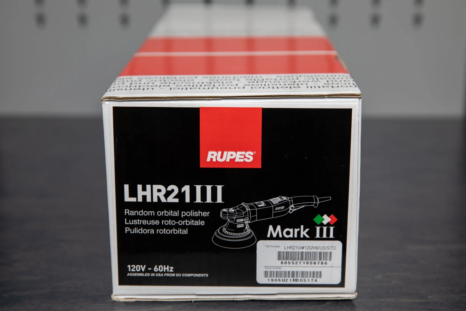 RUPES LHR21 Mark III 6" Random Orbital Polisher RUPES LHR21 Mark III 6" Random Orbital Polisher -Home Tool Store HQ4A0431