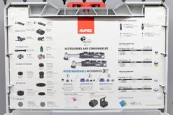 RUPES BigFoot Nano With IBrid Technology Long Neck Systainer Kit (HR81ML/LUX) -Home Tool Store LongNeckSystainerLUX 3