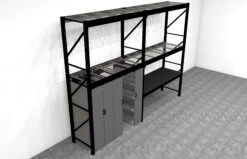 Levrack Workstation Plus W/ Overhead Storage -Home Tool Store Overview