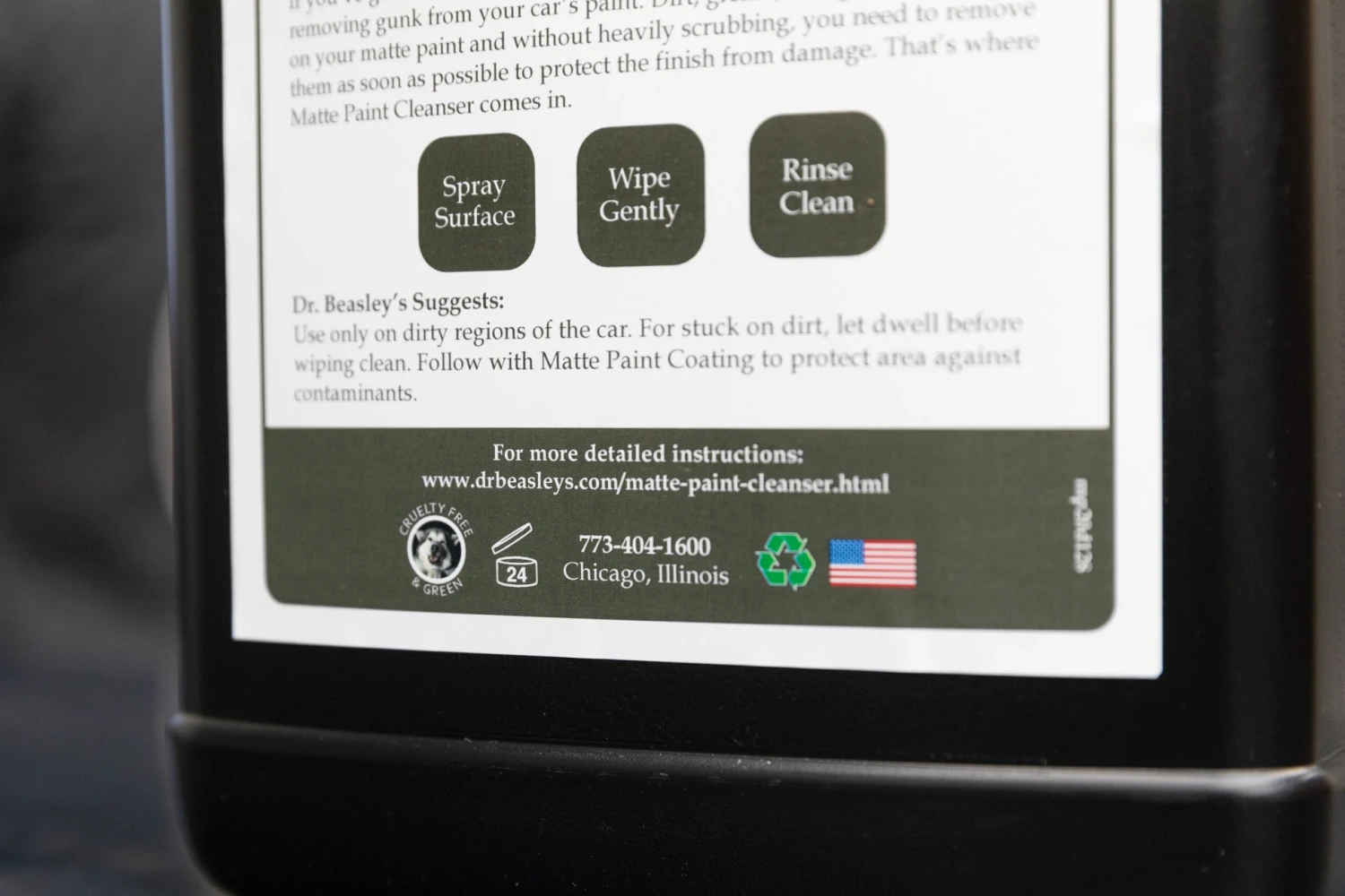 Dr. Beasley's Matte Paint Cleanser Dr. Beasley's Matte Paint Cleanser -Home Tool Store PaintCleanser 12 scaled