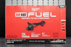Milwaukee M18™ FUEL™ 4-1/2”-6” Braking Grinder Paddle Switch No-Lock -Home Tool Store Q4A0216