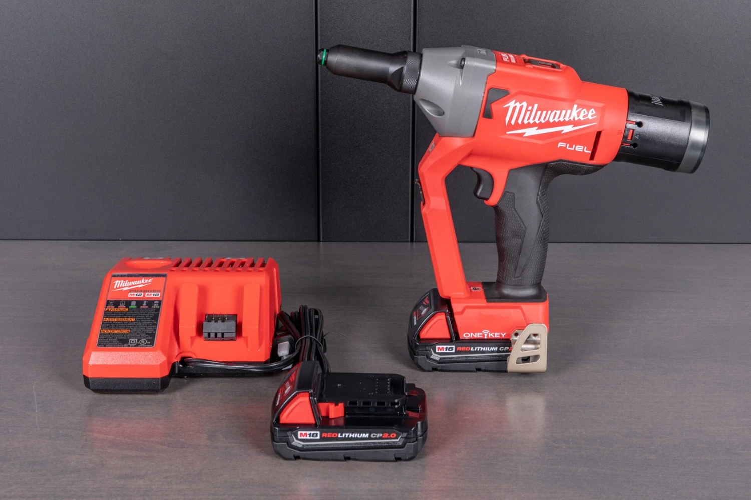 Milwaukee M18 FUEL™ 1/4" Blind Rivet Tool w/ ONE-KEY™ Milwaukee M18 FUEL™ 1/4" Blind Rivet Tool W/ ONE-KEY™ -Home Tool Store Q4A8467 scaled