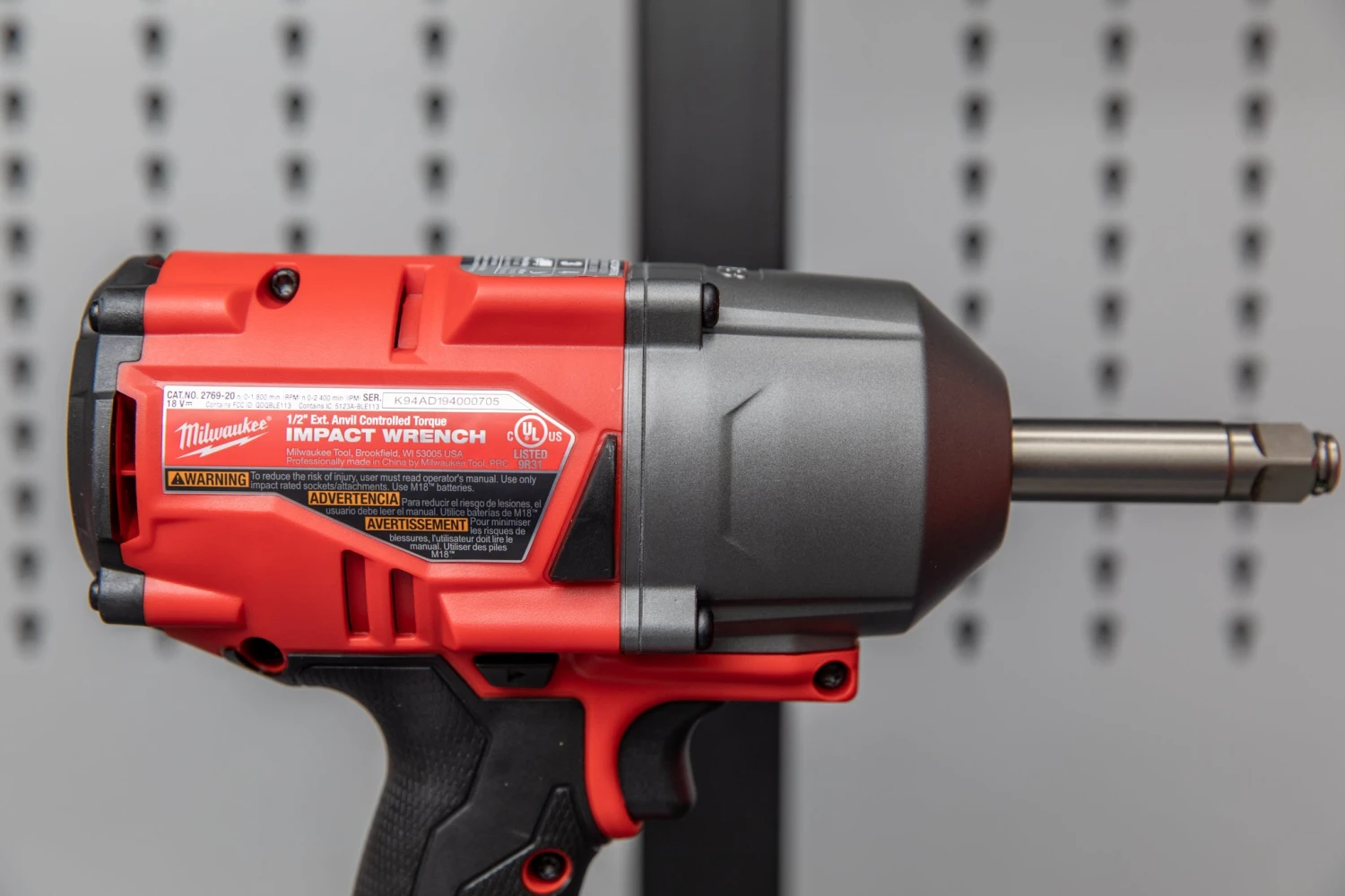 Milwaukee M18™ FUEL™ 1/2” Ext. Anvil Impact Wrench w/ONE-KEY™ Milwaukee M18™ FUEL™ 1/2” Ext. Anvil Impact Wrench W/ONE-KEY™ -Home Tool Store Q4A9519