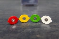 Stainless Steel 1/4" Nozzle 4 Pack