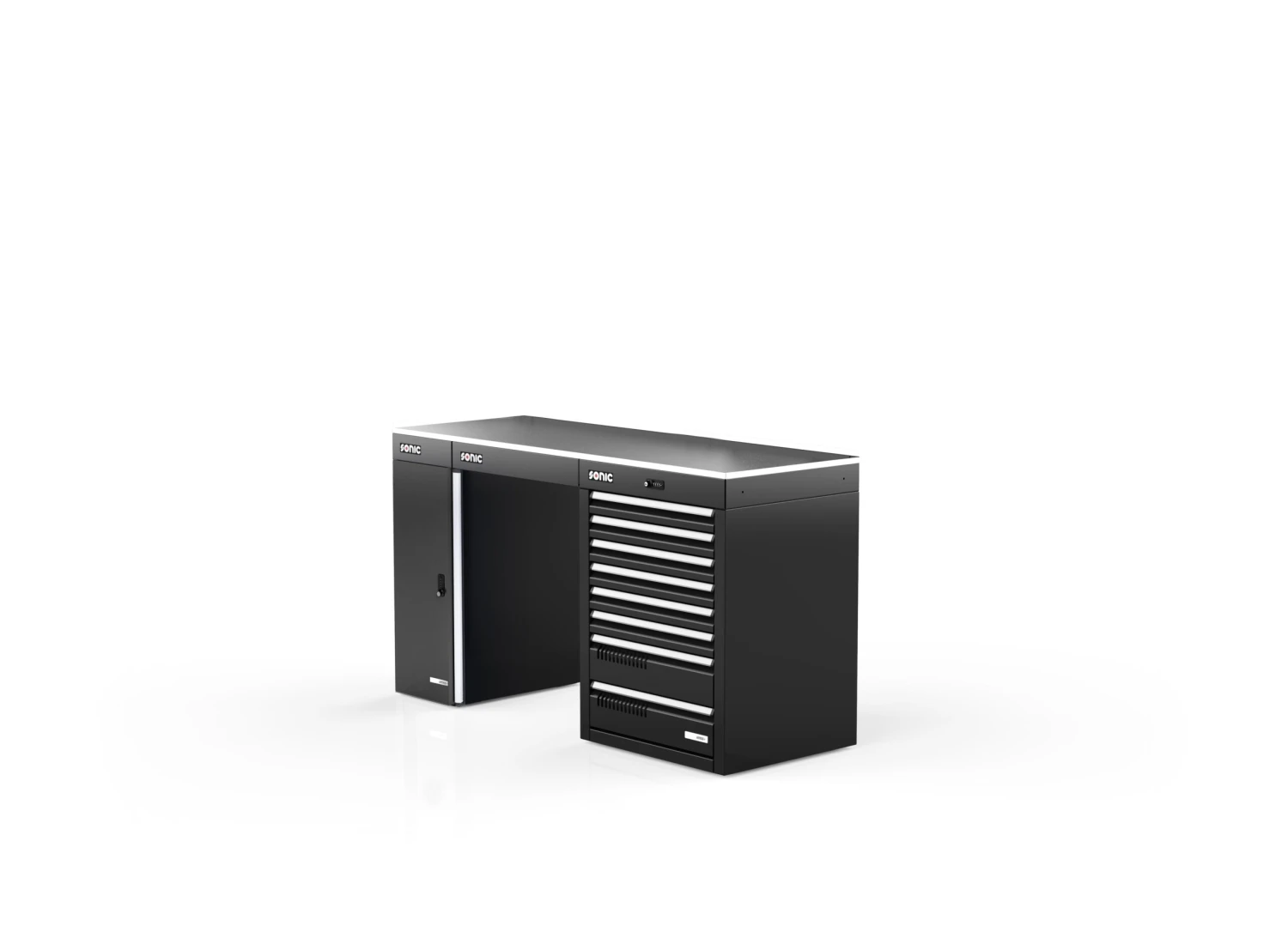 Sonic Tools MSS+ 70" Setup, 8 Drawers With Storage Sonic Tools MSS+ 70" Setup, 8 Drawers With Storage -Home Tool Store Setup95660001 scaled