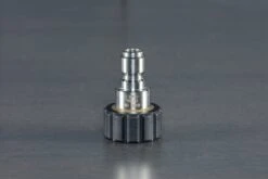Stainless Steel M22 Female (15mm) To 3/8" QD Plug