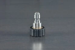 Stainless Steel M22 Female (14mm) To 3/8" QD Plug